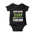 Santa Frog Against Fascism Baby Onesie Christmas Holiday Frogs Band Resistance Protest - Print Your Wear