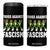 Santa Frog Against Fascism 4 in 1 Can Cooler Tumbler Christmas Holiday Frogs Band Resistance Protest - Print Your Wear