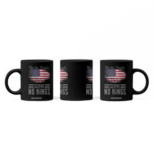 We The People Serve No Kings Coffee Mug Patriotic Eagle American Flag TS02 Print Your Wear