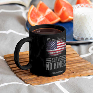 We The People Serve No Kings Coffee Mug Patriotic Eagle American Flag TS02 Print Your Wear