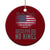 We The People Serve No Kings Ceramic Ornament Patriotic Eagle American Flag - Print Your Wear