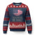We The People Serve No Kings Ugly Christmas Sweater Patriotic Eagle American Flag - Print Your Wear