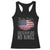 We The People Serve No Kings Racerback Tank Top Patriotic Eagle American Flag TS02 Black Print Your Wear
