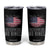 We The People Serve No Kings Tumbler Cup Patriotic Eagle American Flag TS02 Black Print Your Wear