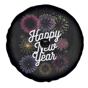 Happy New Year 2025 Spare Tire Cover Fireworks Party Supplies Family Matching TS02 Print Your Wear