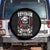 American Veteran Spare Tire Cover I Have Two Titles Veteran And Grumpy Funny US Veterans Pride TS02 No hole Black Print Your Wear