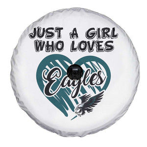 A Girl Who Loves Eagle Spare Tire Cover TS02 Print Your Wear