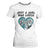 A Girl Who Loves Eagle T Shirt For Women TS02 White Print Your Wear