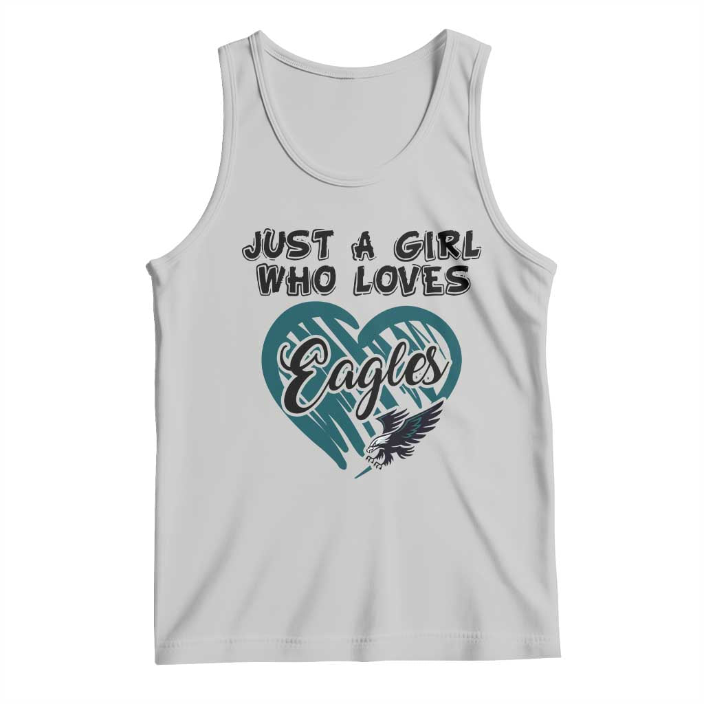 A Girl Who Loves Eagle Tank Top TS02 Ash Print Your Wear
