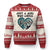 A Girl Who Loves Eagle Knit Sweatshirt TS02 Red Print Your Wear