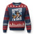 Funny Mexican Cowboy Ugly Christmas Sweater Now I'm Back Retro Vintage Desert TS02 Navy Red Print Your Wear