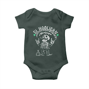 Funny Mexican Mariachi Skeleton Baby Onesie El Hooligan Mas Guapo Very Handsome TS02 Print Your Wear