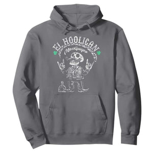 Funny Mexican Mariachi Skeleton Hoodie El Hooligan Mas Guapo Very Handsome TS02 Charcoal Print Your Wear