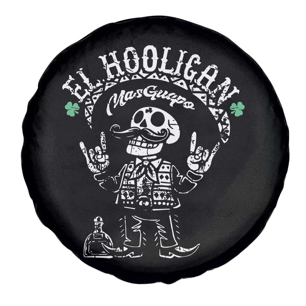 Funny Mexican Mariachi Skeleton Spare Tire Cover El Hooligan Mas Guapo Very Handsome TS02 Print Your Wear
