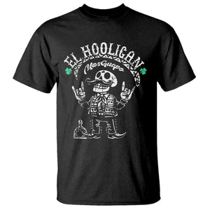 Funny Mexican Mariachi Skeleton T Shirt El Hooligan Mas Guapo Very Handsome TS02 Black Print Your Wear