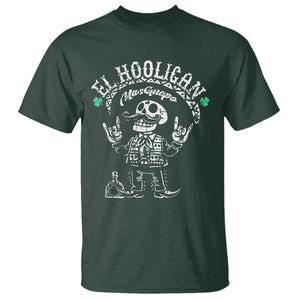 Funny Mexican Mariachi Skeleton T Shirt El Hooligan Mas Guapo Very Handsome TS02 Dark Forest Green Print Your Wear