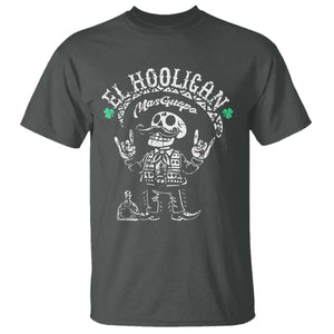 Funny Mexican Mariachi Skeleton T Shirt El Hooligan Mas Guapo Very Handsome TS02 Dark Heather Print Your Wear