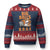 Funny Big Balls D.O.G.E Ugly Christmas Sweater DOGE Shiba TS02 Navy Red Print Your Wear