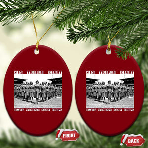 6 Triple 8 Ceramic Ornament Black Women's Army Corps 6888th Battalion TS02 Print Your Wear