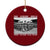 6 Triple 8 Ceramic Ornament Black Women's Army Corps 6888th Battalion TS02 1pc Red Print Your Wear