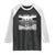 6 Triple 8 Raglan Shirt Black Women's Army Corps 6888th Battalion TS02 Black White Print Your Wear