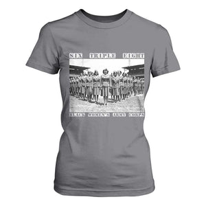 6 Triple 8 T Shirt For Women Black Women's Army Corps 6888th Battalion TS02 Charcoal Print Your Wear
