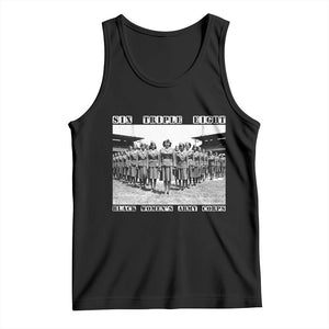 6 Triple 8 Tank Top Black Women's Army Corps 6888th Battalion TS02 Black Print Your Wear