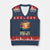 Gulf Of USA V-Neck Knit Sweater Vest Est 2025 American Flag Retro TS02 Navy Red Print Your Wear