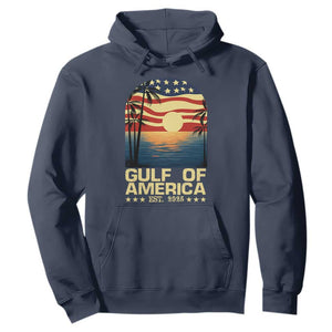 Gulf Of USA Hoodie Est 2025 American Flag Retro TS02 Navy Print Your Wear