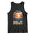Gulf Of America Tank Top Est 2025 American Flag Retro TS02 Black Print Your Wear