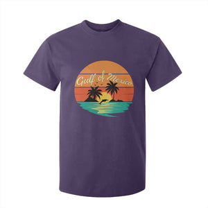 Gulf Of Mexico T Shirt For Kid Forever Beach Palms Summer Vacation TS02 Purple Print Your Wear