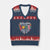I Have Decided To Stick With Love V-Neck Knit Sweater Vest MLK Black History Month TS02 Navy Red Print Your Wear