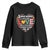 I Have Decided To Stick With Love Youth Sweatshirt MLK Black History Month TS02 Black Print Your Wear