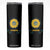 Ukraine Sunflower Skinny Tumbler Ukrainian Flag TS02 Black Print Your Wear