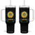 Ukraine Sunflower Tumbler With Handle Ukrainian Flag TS02 One Size: 40 oz Black Print Your Wear