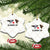 Elbows Up Ceramic Ornament Canada Goose Vs Eagle Maple Leaf TS02 Print Your Wear