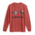 Elbows Up Long Sleeve Shirt Canada Goose Vs Eagle Maple Leaf TS02 Red Print Your Wear