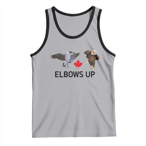 Elbows Up Tank Top Canada Goose Vs Eagle Maple Leaf TS02 Athletic Heather Black Print Your Wear