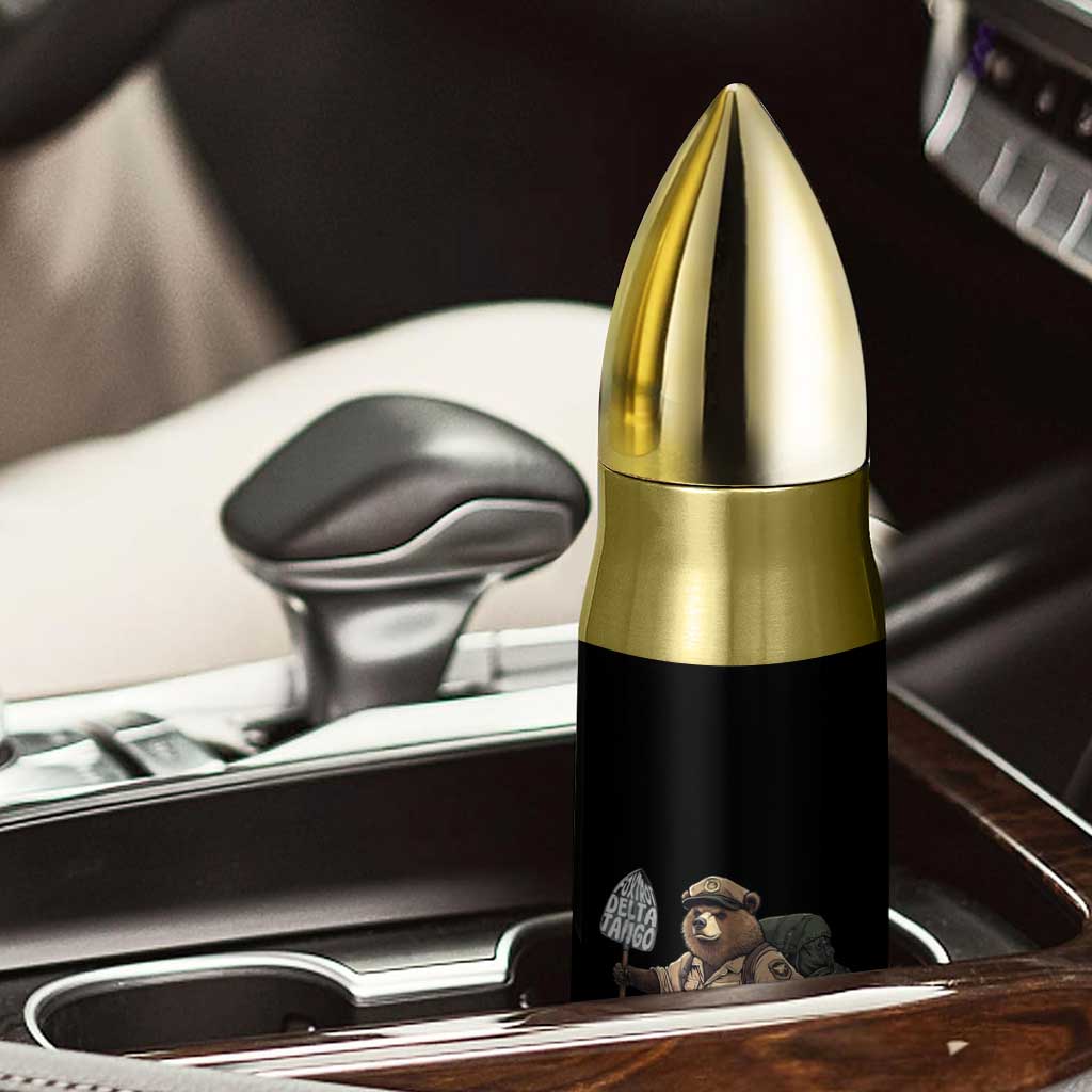 Foxtrot Delta Tango Resist Bear Bullet Tumbler TS02 Print Your Wear