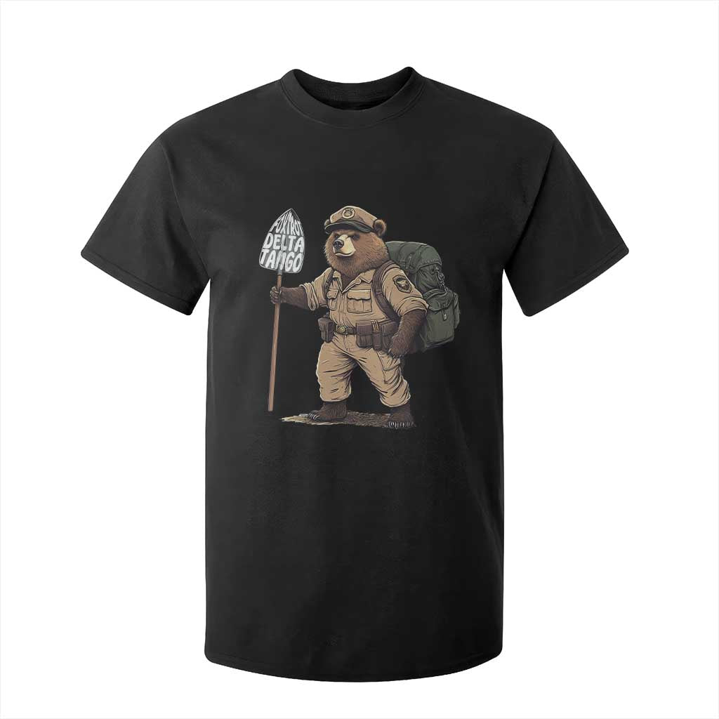 Foxtrot Delta Tango Resist Bear T Shirt For Kid TS02 Black Print Your Wear