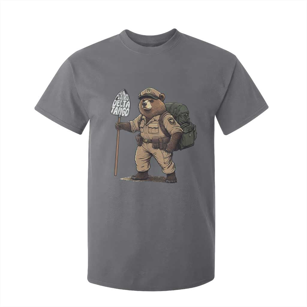 Foxtrot Delta Tango Resist Bear T Shirt For Kid TS02 Charcoal Print Your Wear