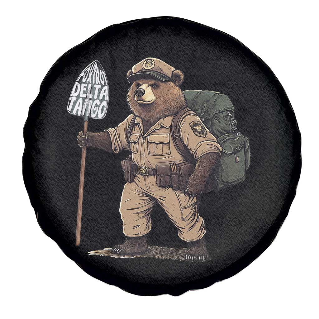 Foxtrot Delta Tango Resist Bear Spare Tire Cover TS02 Print Your Wear