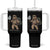 Foxtrot Delta Tango Resist Bear Tumbler With Handle TS02 One Size: 40 oz Black Print Your Wear