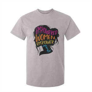 Empowered Women Empower Women T Shirt For Kid TS02 Ice Gray Print Your Wear