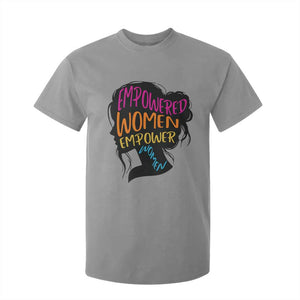 Empowered Women Empower Women T Shirt For Kid TS02 Sport Gray Print Your Wear