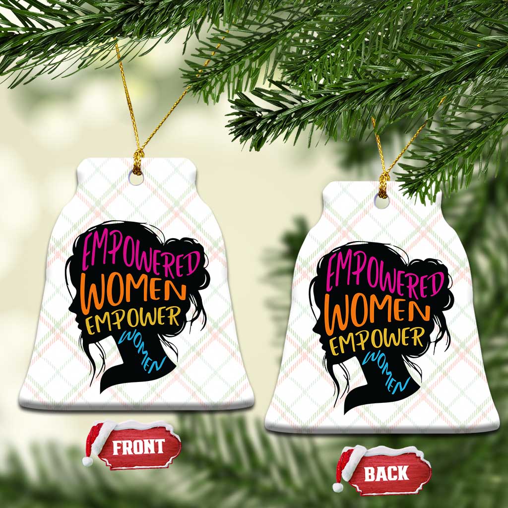 Empowered Women Empower Women Ceramic Ornament TS02 Print Your Wear