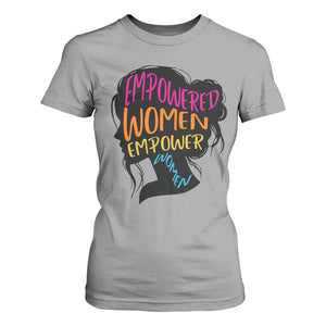 Empowered Women Empower Women T Shirt For Women TS02 Sport Gray Print Your Wear