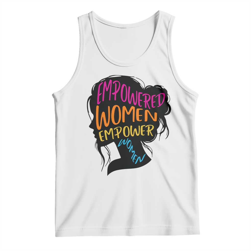 Empowered Women Empower Women Tank Top TS02 White Print Your Wear