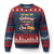 She Believed She Could So She Did Ugly Christmas Sweater TS02 Navy Red Print Your Wear