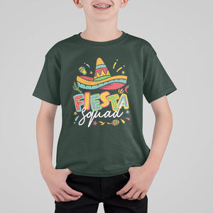 Funny Cinco De Mayo T Shirt For Kid Cinco De Mayo Fiesta Squad Mexican Party Cinco De Mayo Party TS02 Dark Forest Green Printyourwear